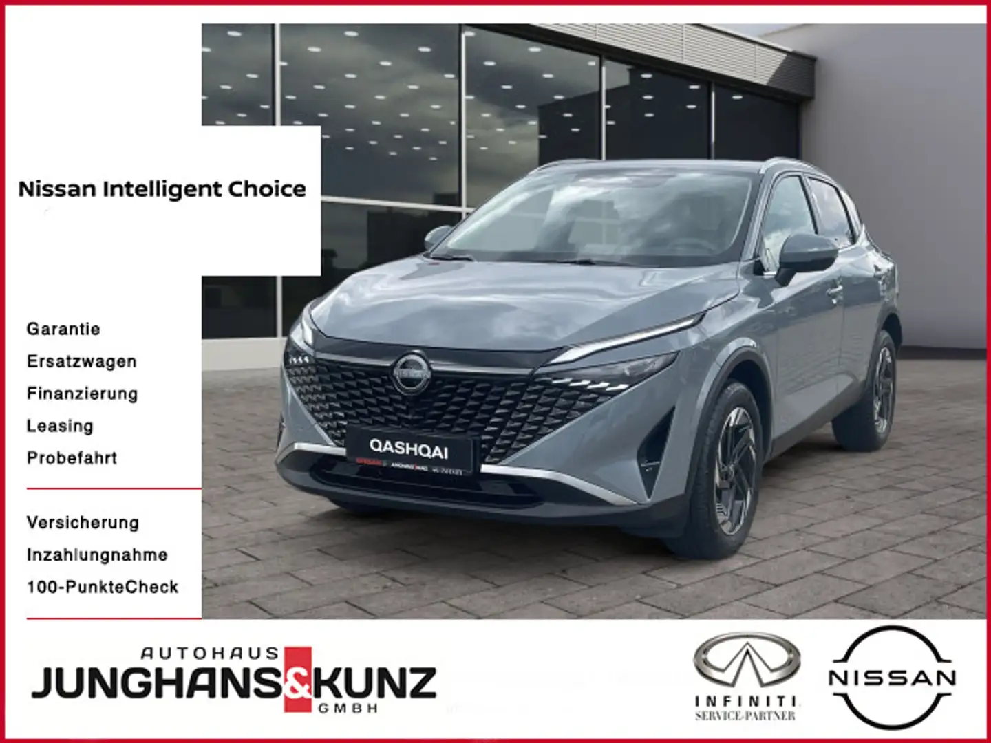 Nissan Qashqai QASHQAI  1.3 DIG-T MHEV 140 PS MT 4x2 N-Connecta Grau - 1