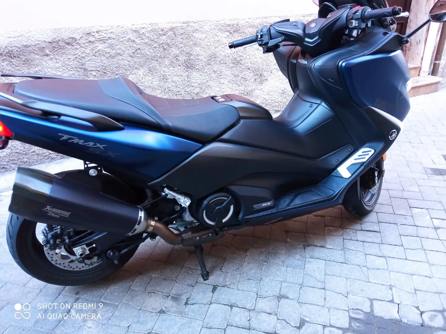 Yamaha TMAX 530 sx con scarico acopropic Kék - 1