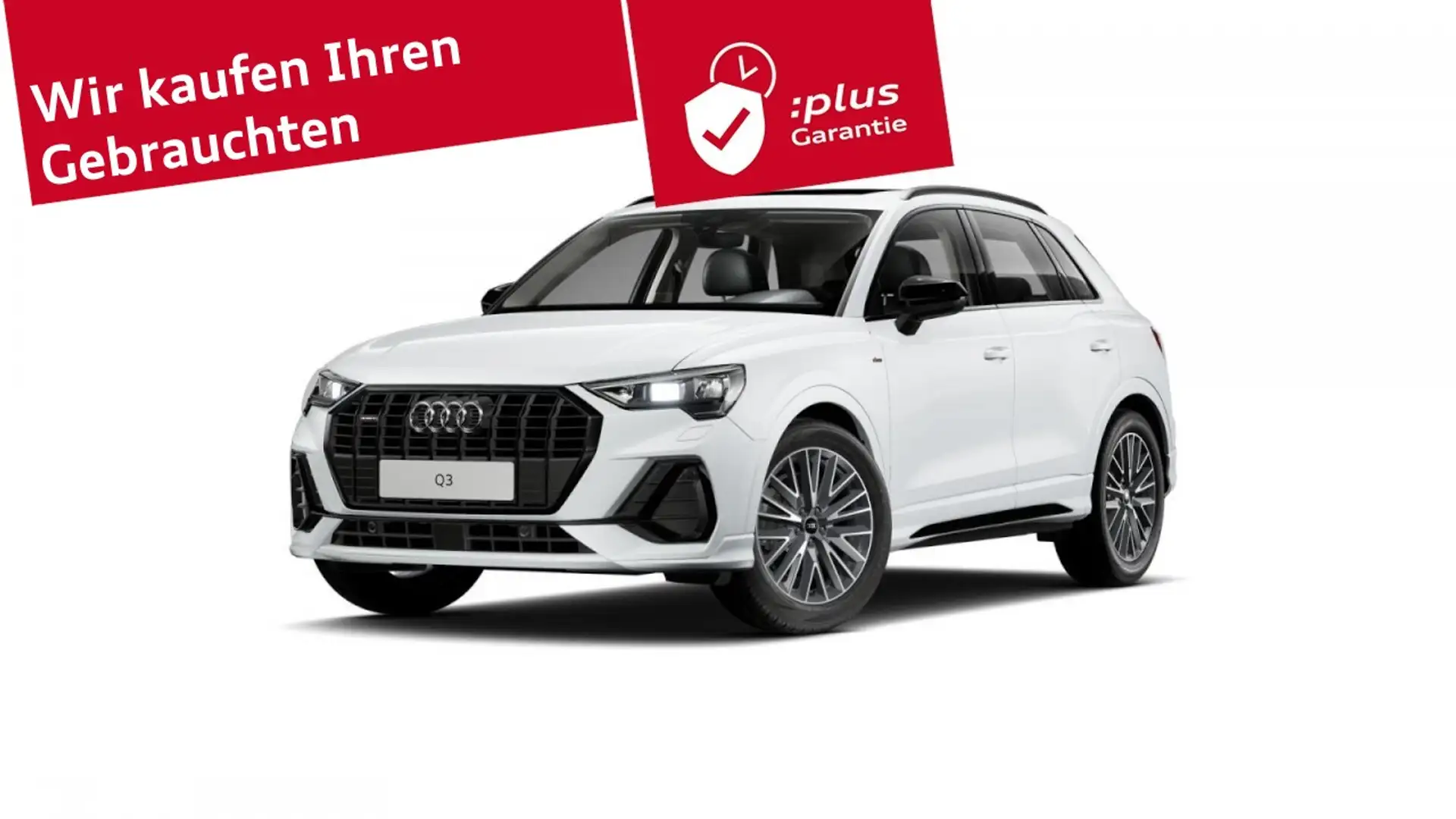 Audi Q3 40 TFSI quattro S-line Klima Navi Rückfahrkamera Weiß - 1