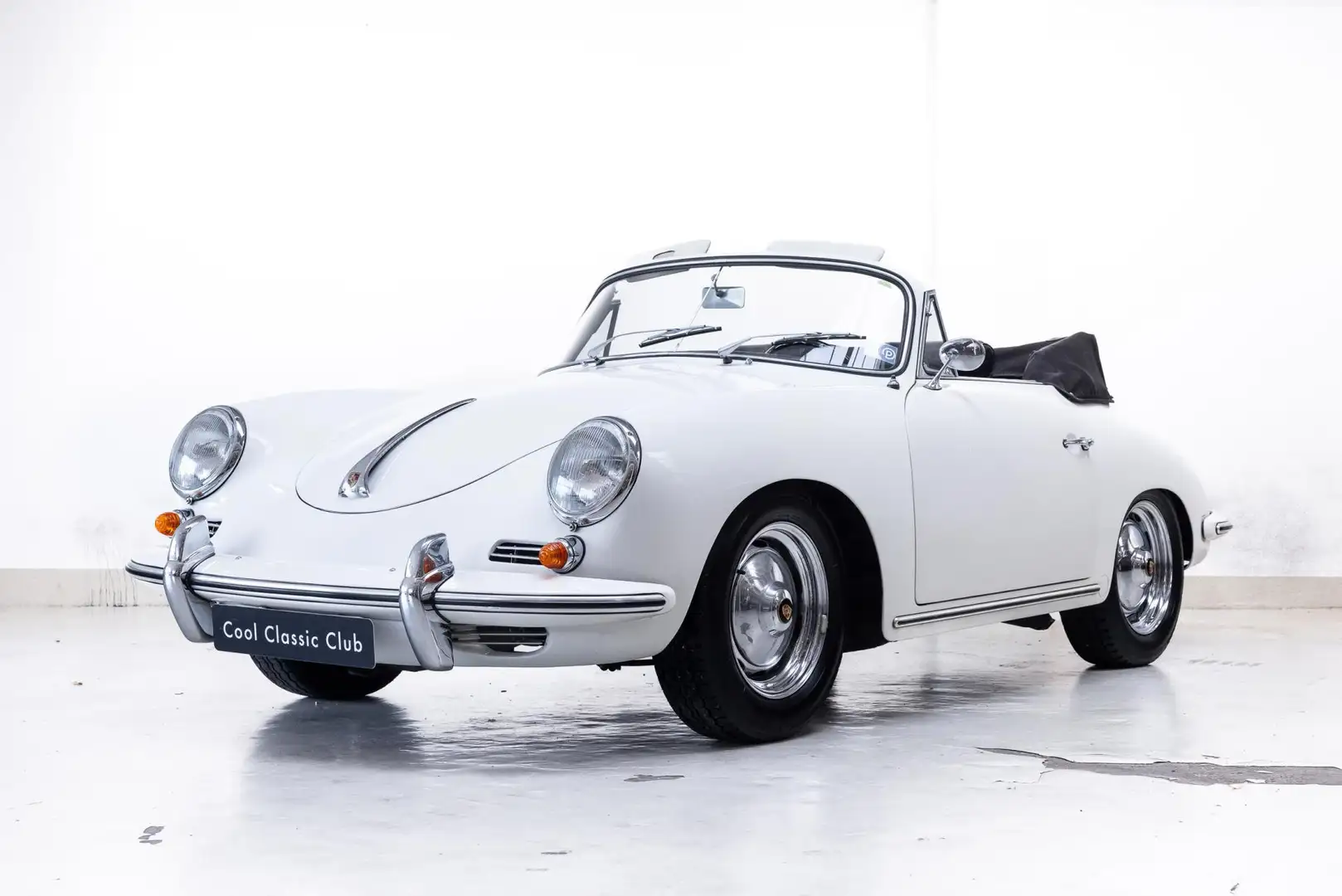 Porsche 356 B 1600 Super BT5 Cabriolet - 30 Years Ownership - Wit - 1