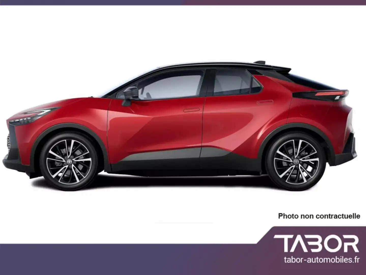 Toyota C-HR 2.0 PHEV 223 CVT Lounge Pano HUD Rouge - 2