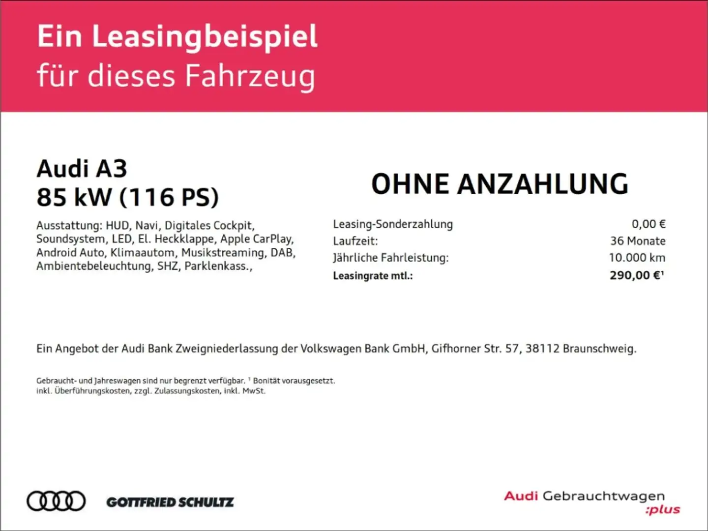 Audi A3 Sportback 30 TFSI S-tronic KAMERA NAVI HEAD-UP TEM Weiß - 2