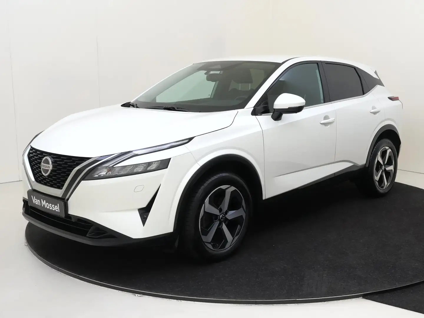 Nissan Qashqai 1.3 MHEV Xtronic N-Connecta 158PK | Automaat | Nav Weiß - 1