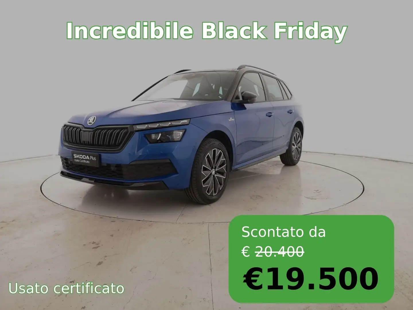 Skoda Kamiq Kamiq 1.5 TSI ACT DSG Monte Carlo Blu/Azzurro - 1
