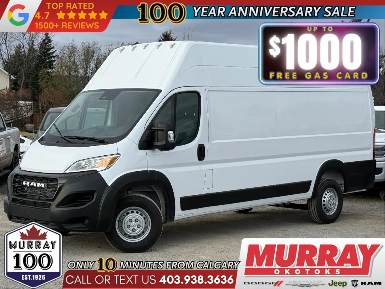 2026 RAM ProMaster 3500