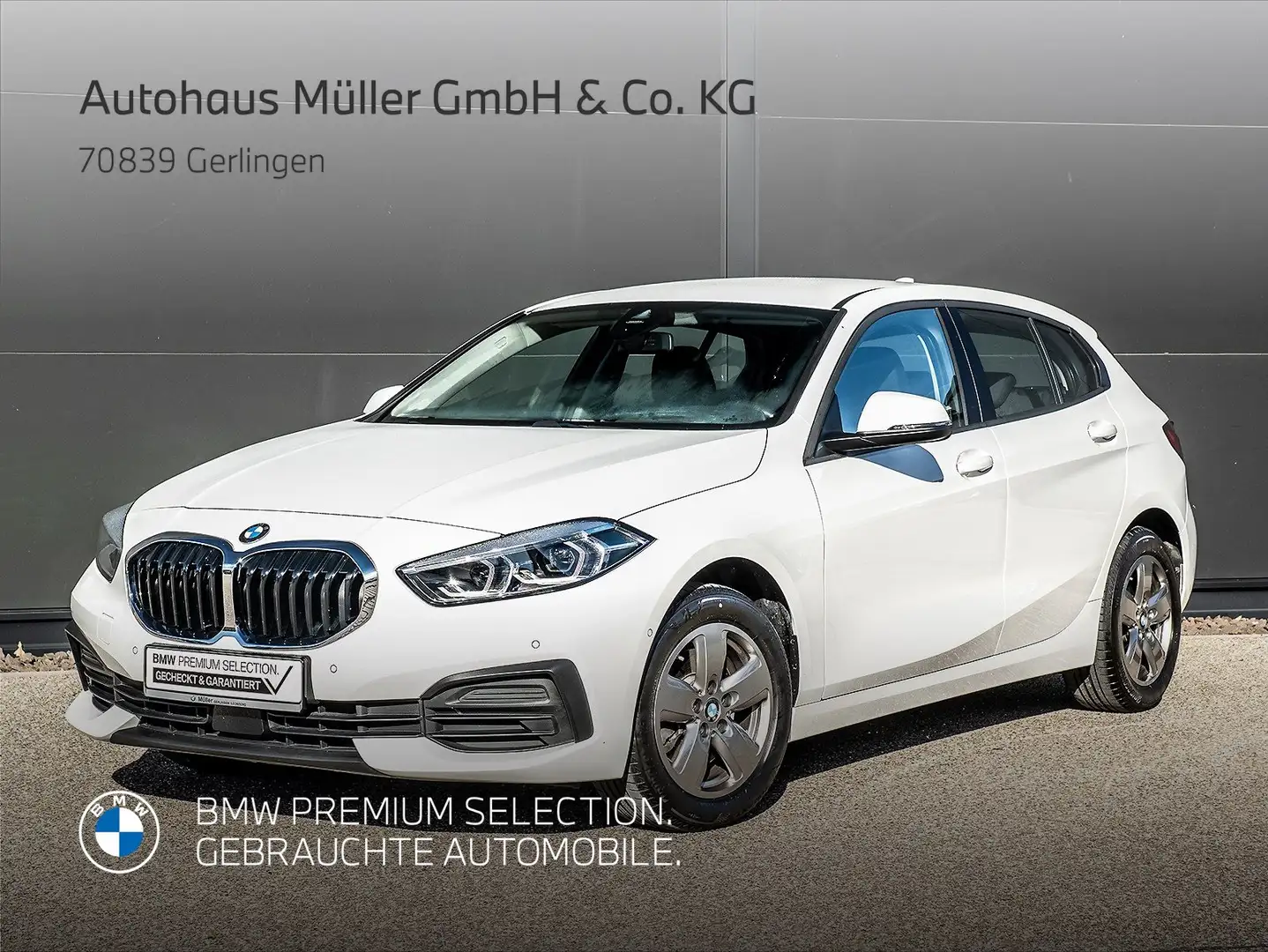 BMW 118 i 5-Türer Aut. Kamera Tempomat LED DAB 1VB Weiß - 1