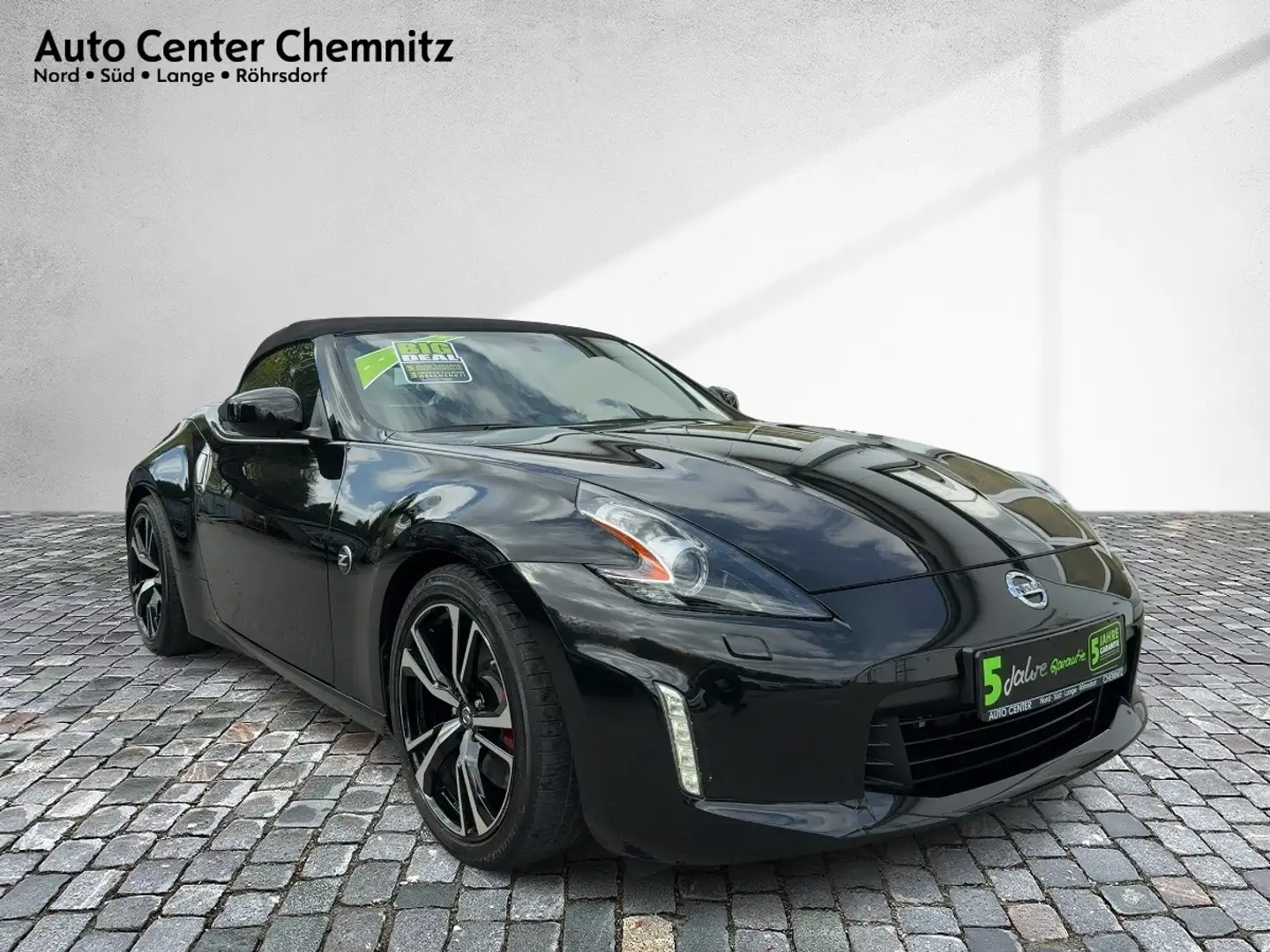 Nissan 370Z Roadster Pack BiXenon/Navi/Teilleder Negro - 2