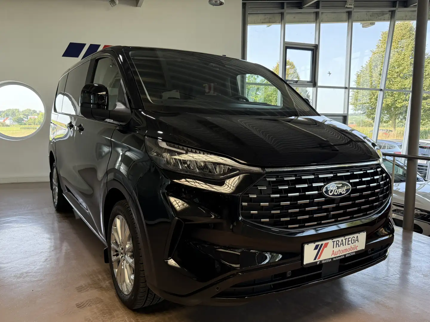 Ford Tourneo Custom Titanium ACC TW Kamera SH LHZ GJR Noir - 1