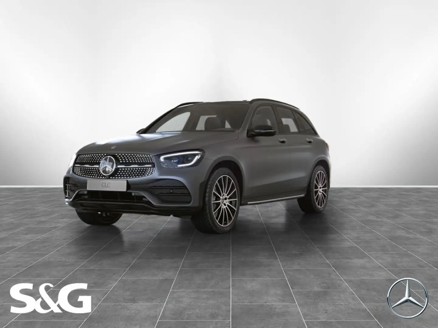 Mercedes-Benz GLC 400 d 4M AMG Night+Pano+HUD+360°+AHK+20 - 1