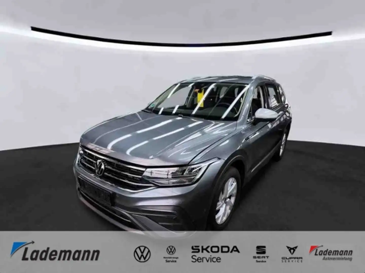 Volkswagen Tiguan Allspace 2.0 TDI DSG AHK+LED+NAVI+RFK+eHE Grau - 1