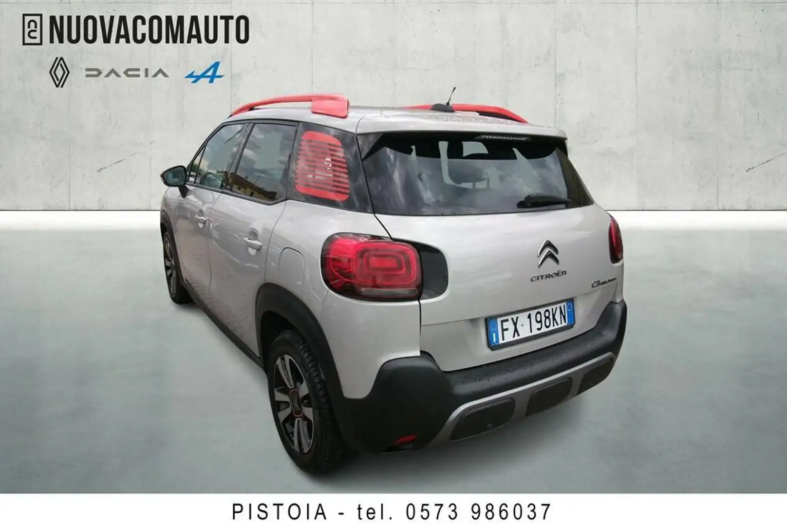 Citroen C3 Aircross 1.5 bluehdi Shine s&s 100cv Argento - 2