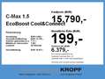 Ford C-Max 1.5 EcoBoost Cool&Connect 8 Räder Garantie Schwarz - thumbnail 4
