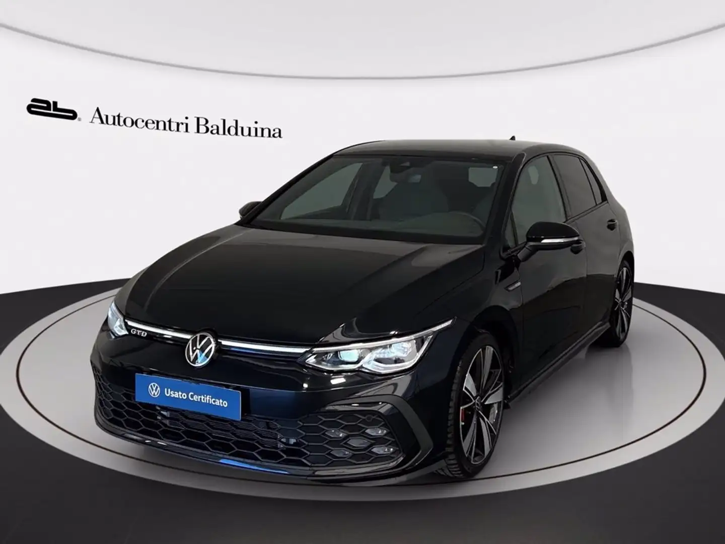 Volkswagen Golf 2.0 tdi gtd 200cv dsg Nero - 1
