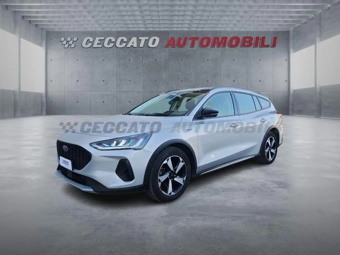 Ford Focus Focus Active SW 1.5 ecoblue Design 115cv auto Argent - 1