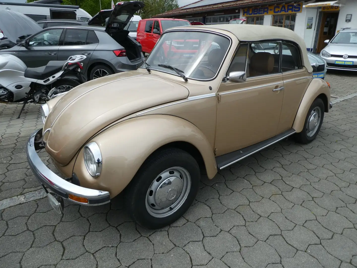 Volkswagen Käfer Cabriolet 1303 Orig 40´km aus Wolfsburg Gold - 2