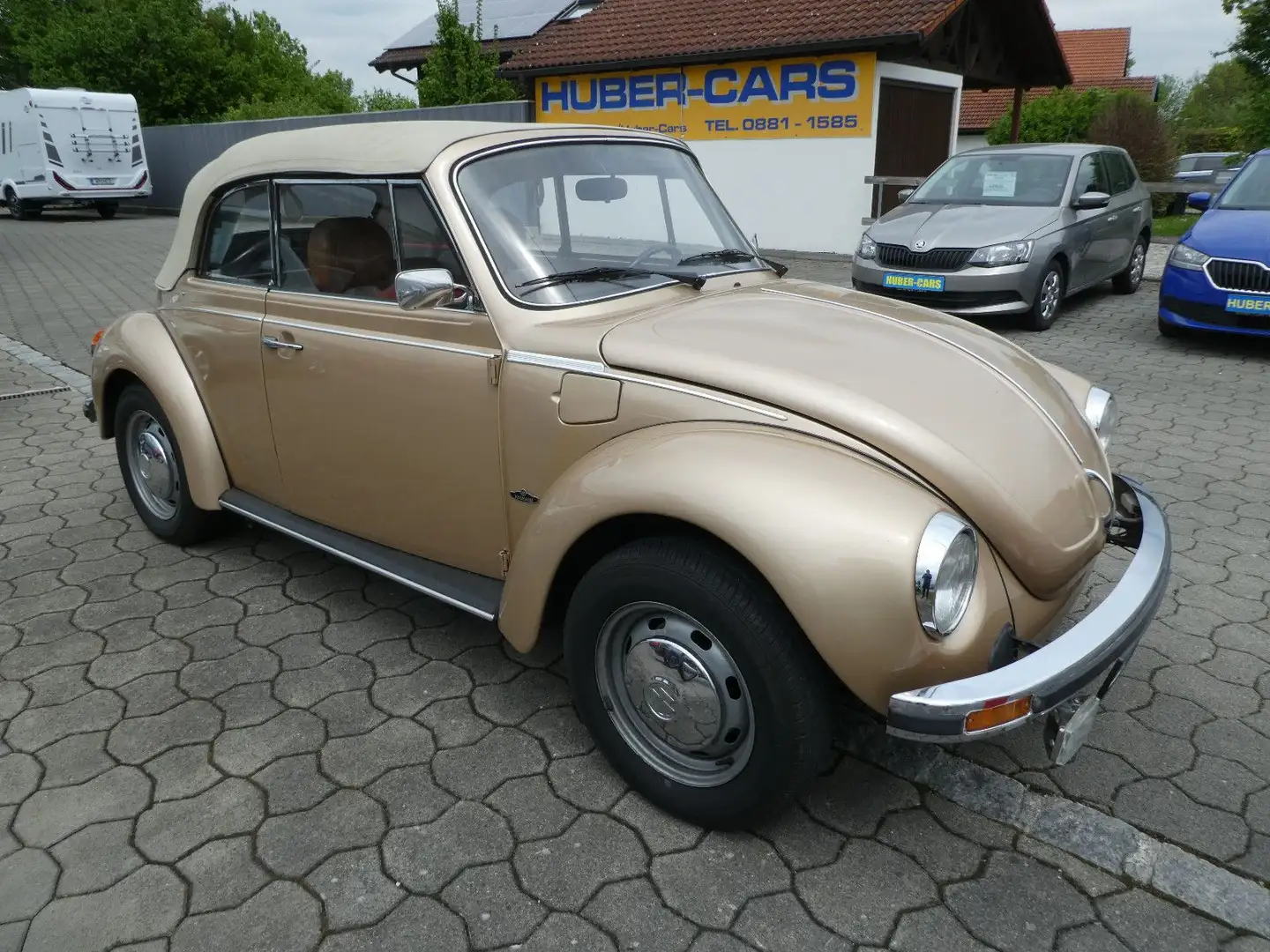 Volkswagen Käfer Cabriolet 1303 Orig 40´km aus Wolfsburg Gold - 1