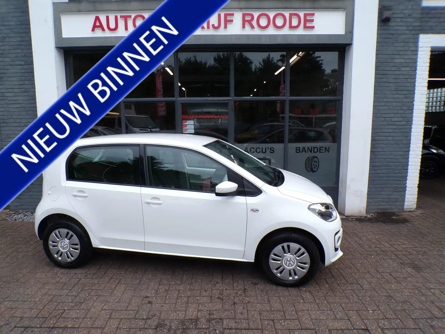 Volkswagen up! 1.0 5-Drs Automaat 13.000km move up! TOP STAAT, GO Wit - 1