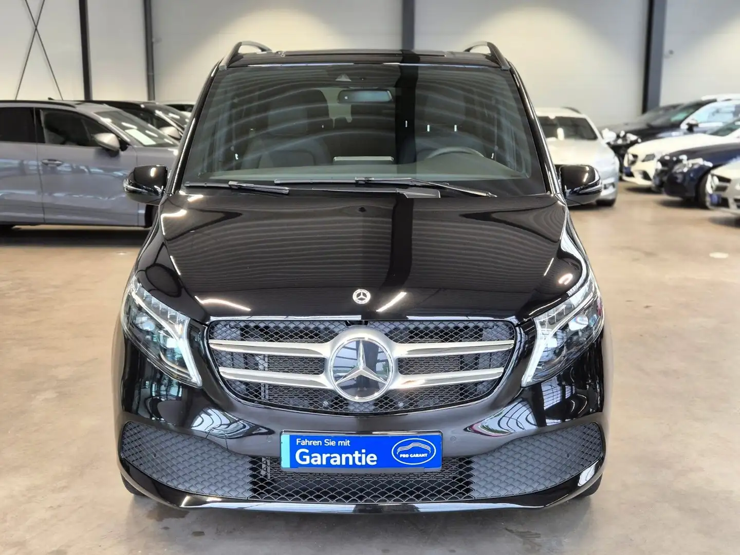 Mercedes-Benz V 250 V250 d 4MATIC LANG LEDER STANDHZ MBUX AHK 7SITZE Nero - 2