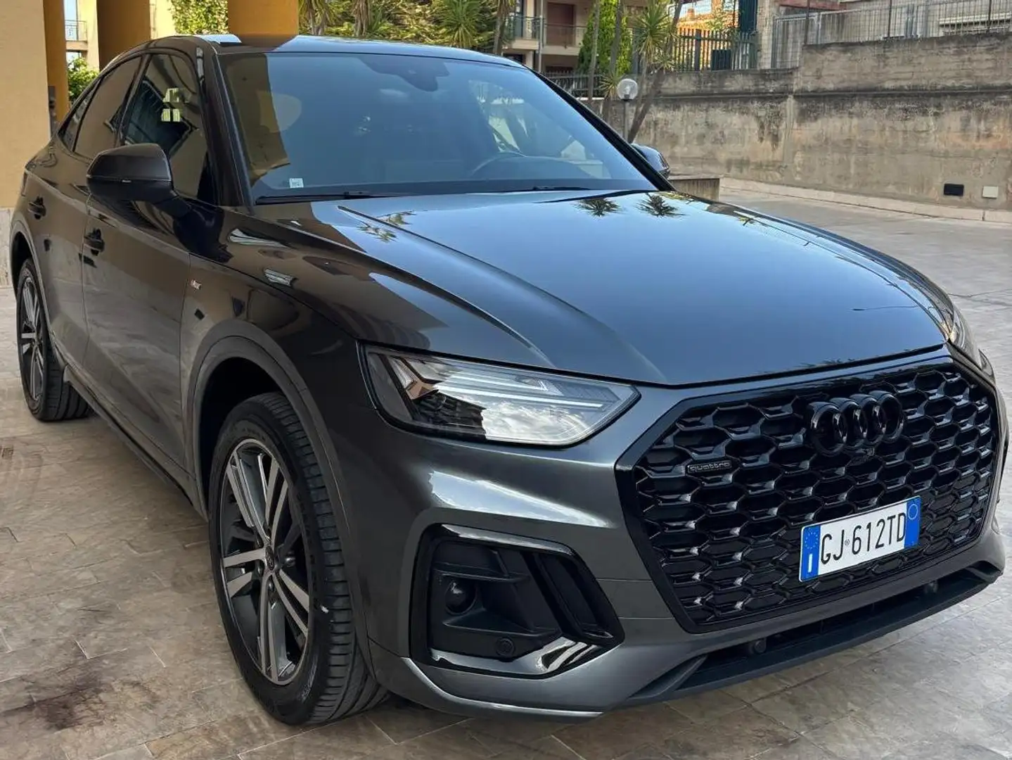 Audi Q5 Q5 Sportback 2021 40  tdiS line Plus quattro S-TR Grau - 1