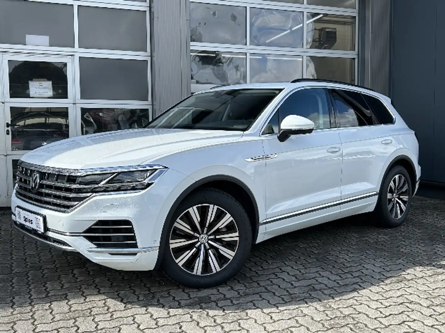 Volkswagen Touareg V8 4.0 TDI Luftf. AHK LED-Matrix Virtual Coc. Blanc - 1