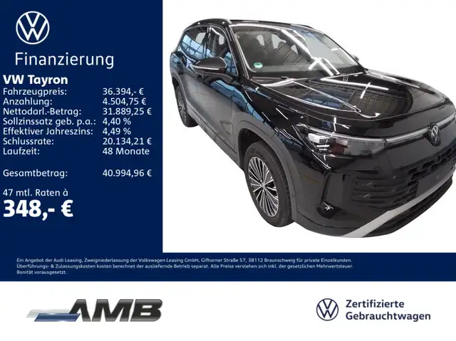 Volkswagen Tayron Life 1.5 eTSI AHK/LED/Nav/Sitzhz/05.30Gar