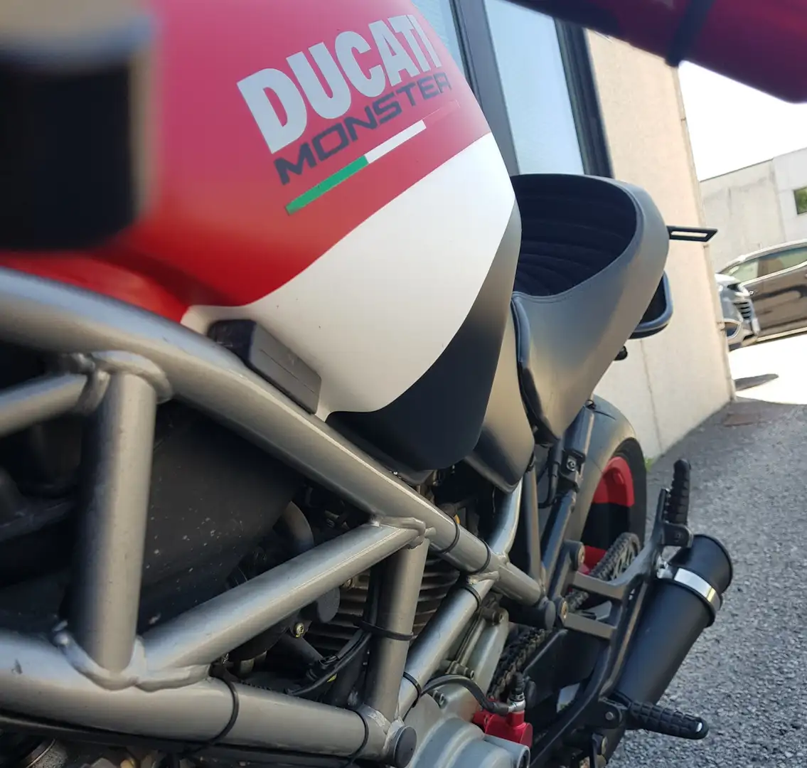 Ducati Monster 800 caffè Racer Ducati corse Rood - 2