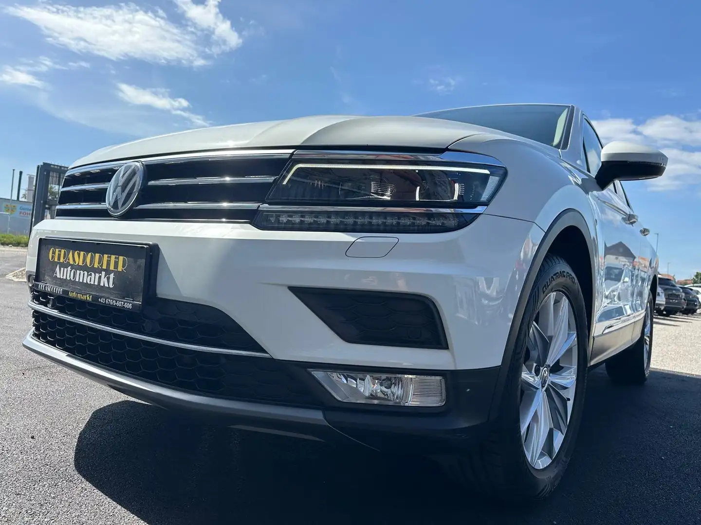 Volkswagen Tiguan 2.0TDI DSG Highline 4Motion *Digitaltacho*Led*ACC* Weiß - 2