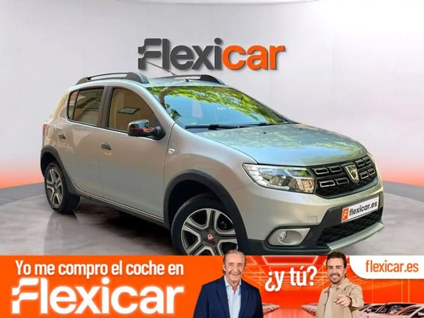 Dacia Sandero 0.9 TCE Stepway Comfort 66kW Gris - 1