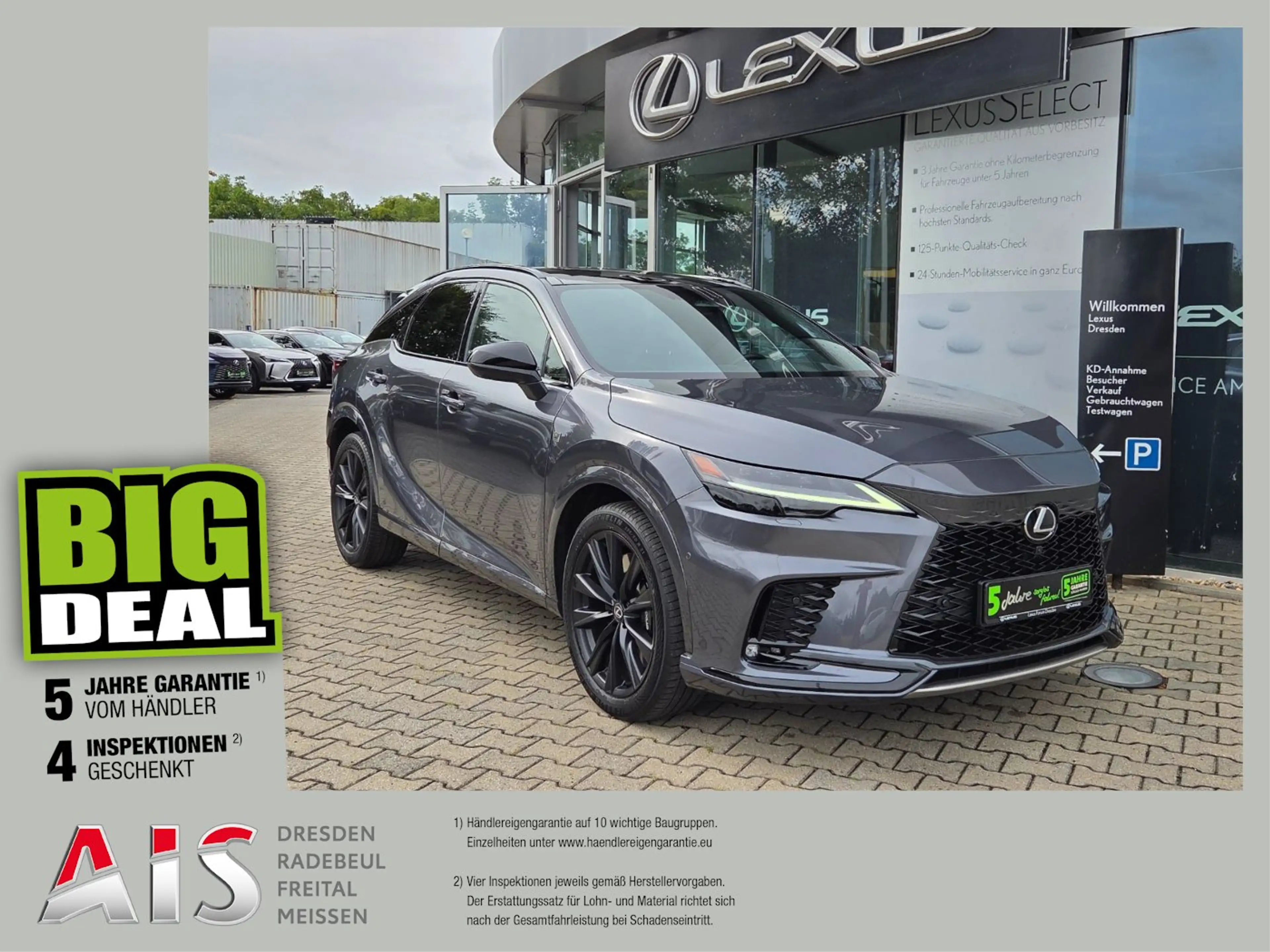 Lexus RX 500h Sport DIRECT4 F SPORT+ ACC+LED+SD