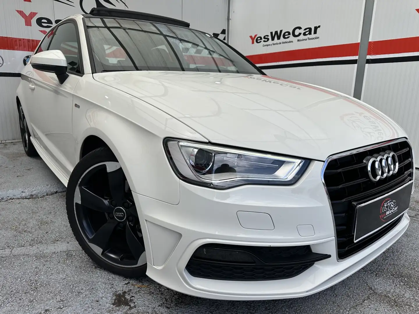 Audi A3 1.6TDI Ambition Weiß - 1
