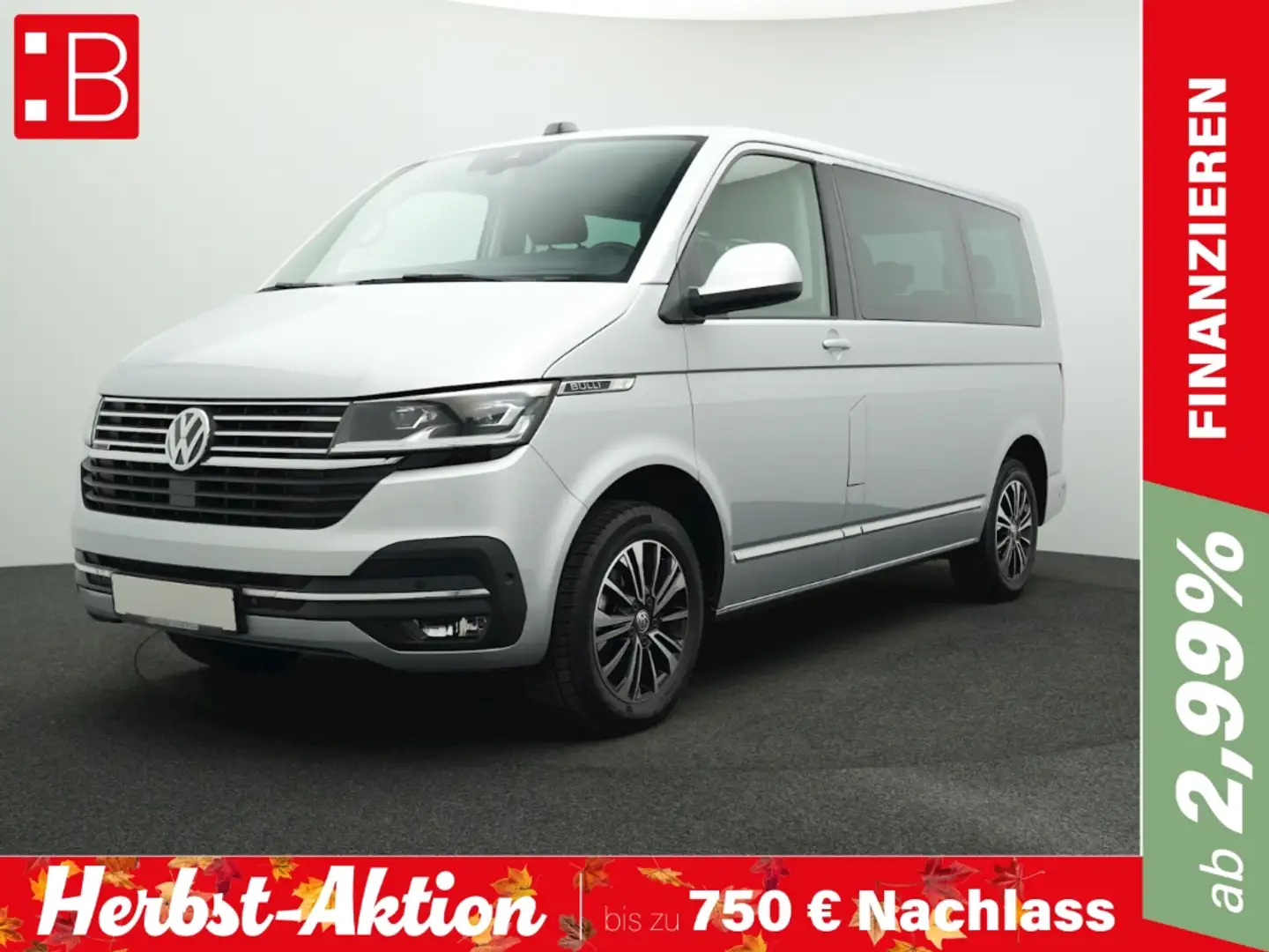Volkswagen T6.1 Multivan 2.0 TDI DSG 4Mo. Comfortline Silber - 1