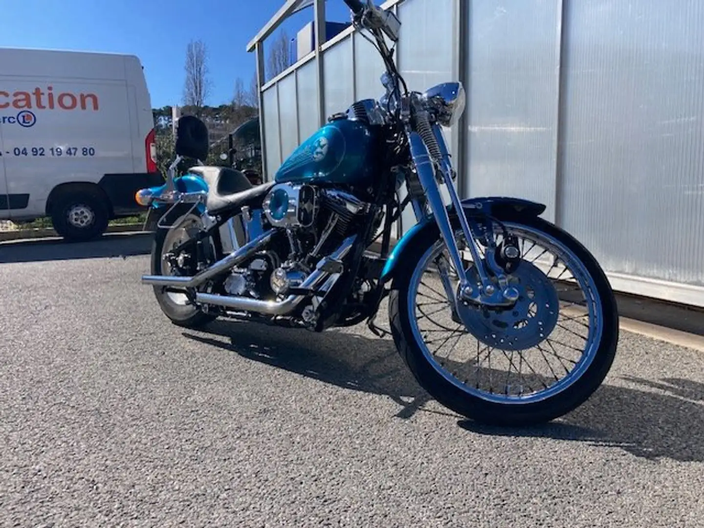 Harley-Davidson 1340 SPRINGER Azul - 1