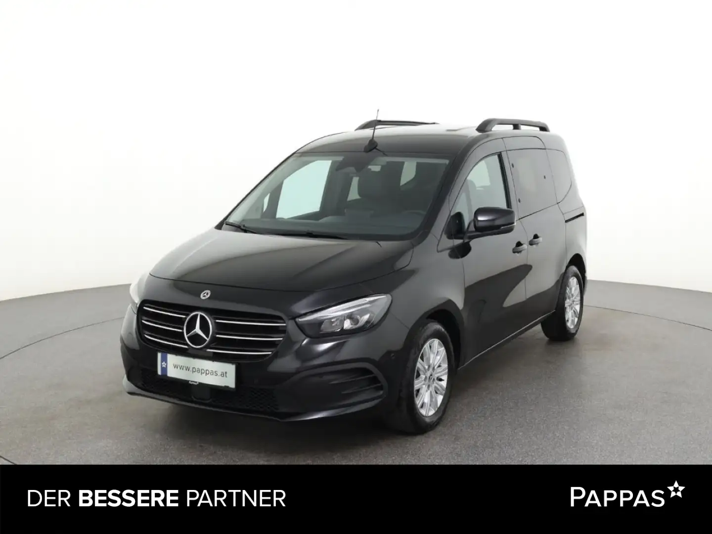 Mercedes-Benz T-Klasse T 180 d STYLE Standard LED PTS Navi SHZ Leder Schwarz - 1