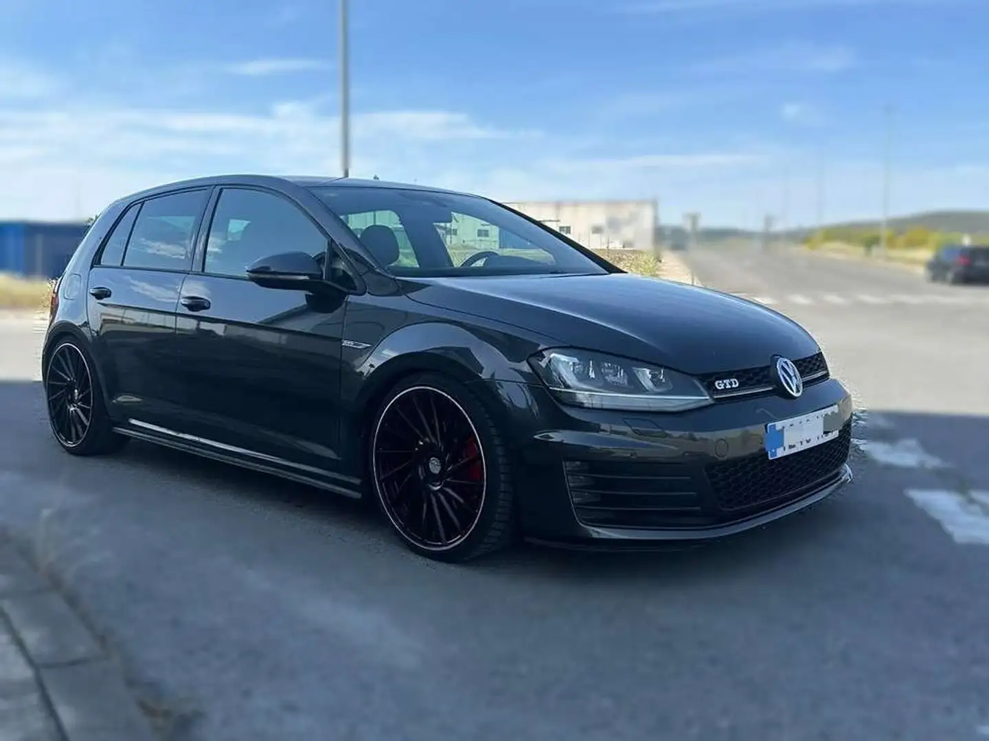 Volkswagen Golf 2.0TDI CR BMT GTD DSG 184 Gris - 2