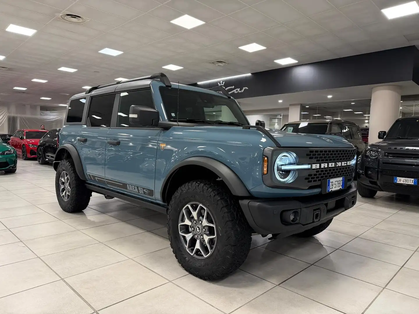 Ford Bronco 2.7 ecoboost V6 Badlands 4x4 335cv auto Blau - 1