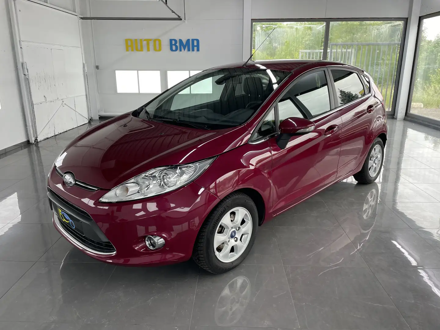 Ford Fiesta 1.6 TDCi Titanium ECOnetic ** GARANTIE ** Paars - 1