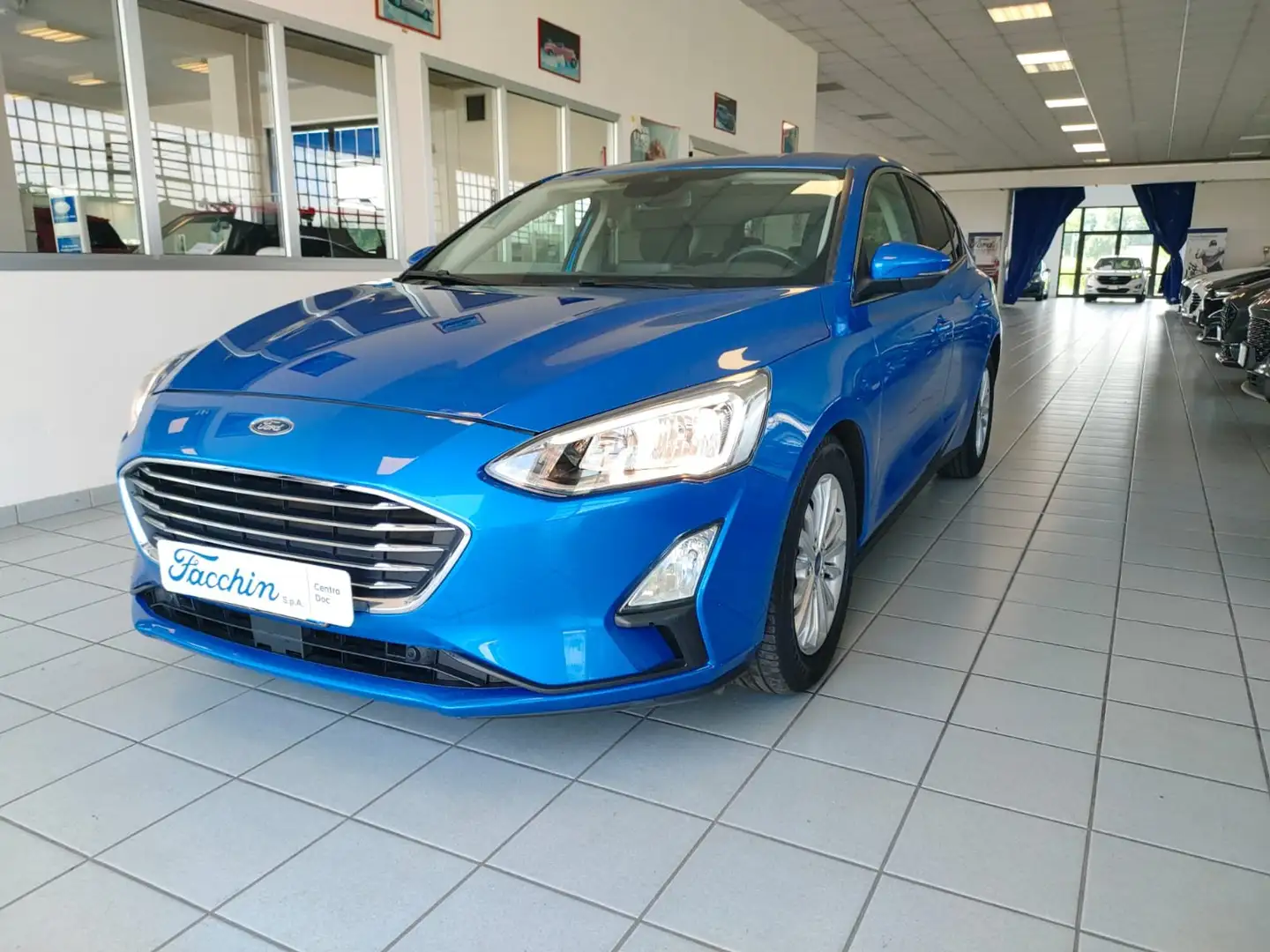 Ford Focus 1.5 Ecoblue 120cv Co-pilot TITANIUM A/T Blu/Azzurro - 1