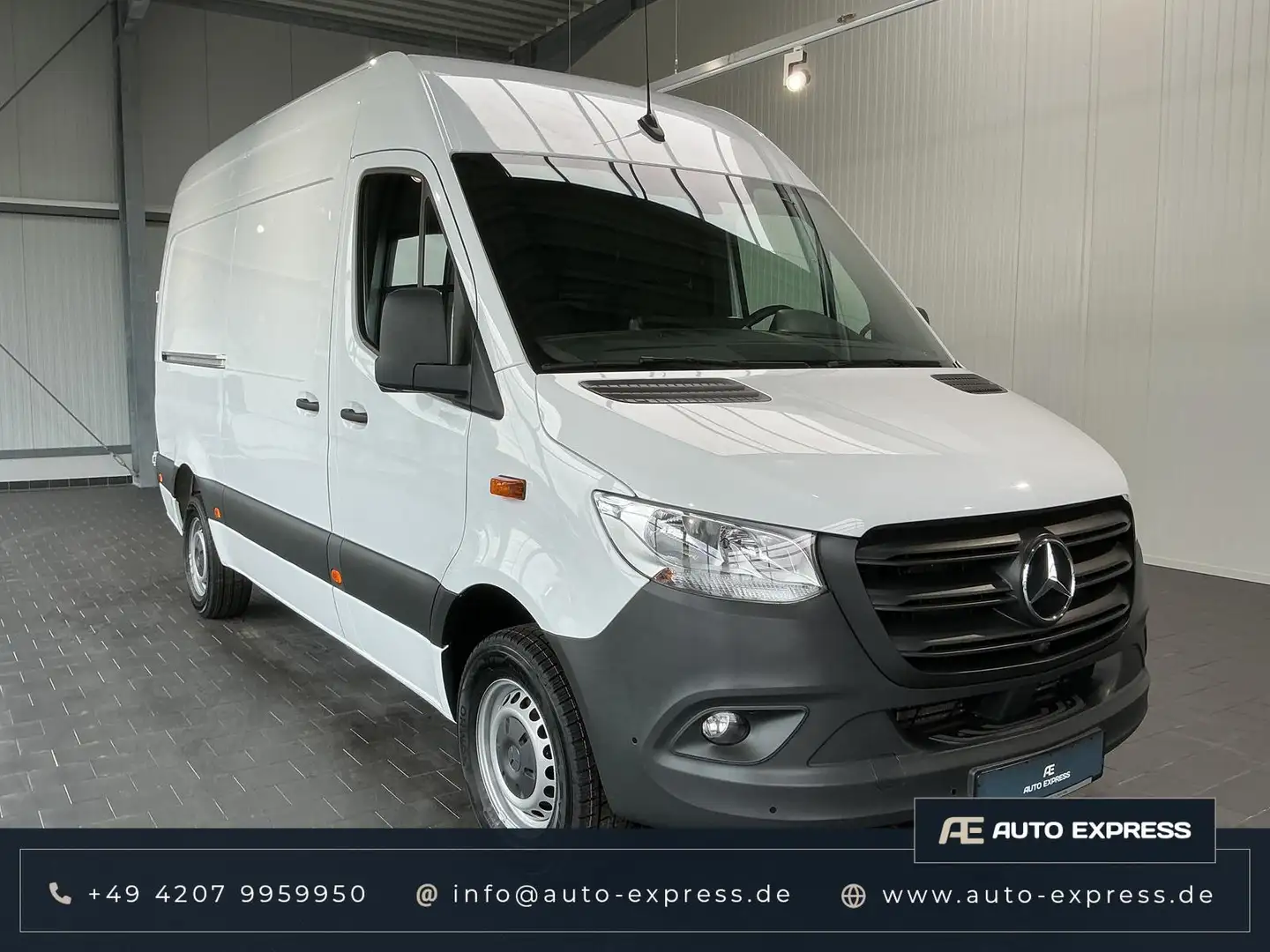 Mercedes-Benz Sprinter 317  L2/H2+Schwingsitz+Navi+360° Kamera Bianco - 1