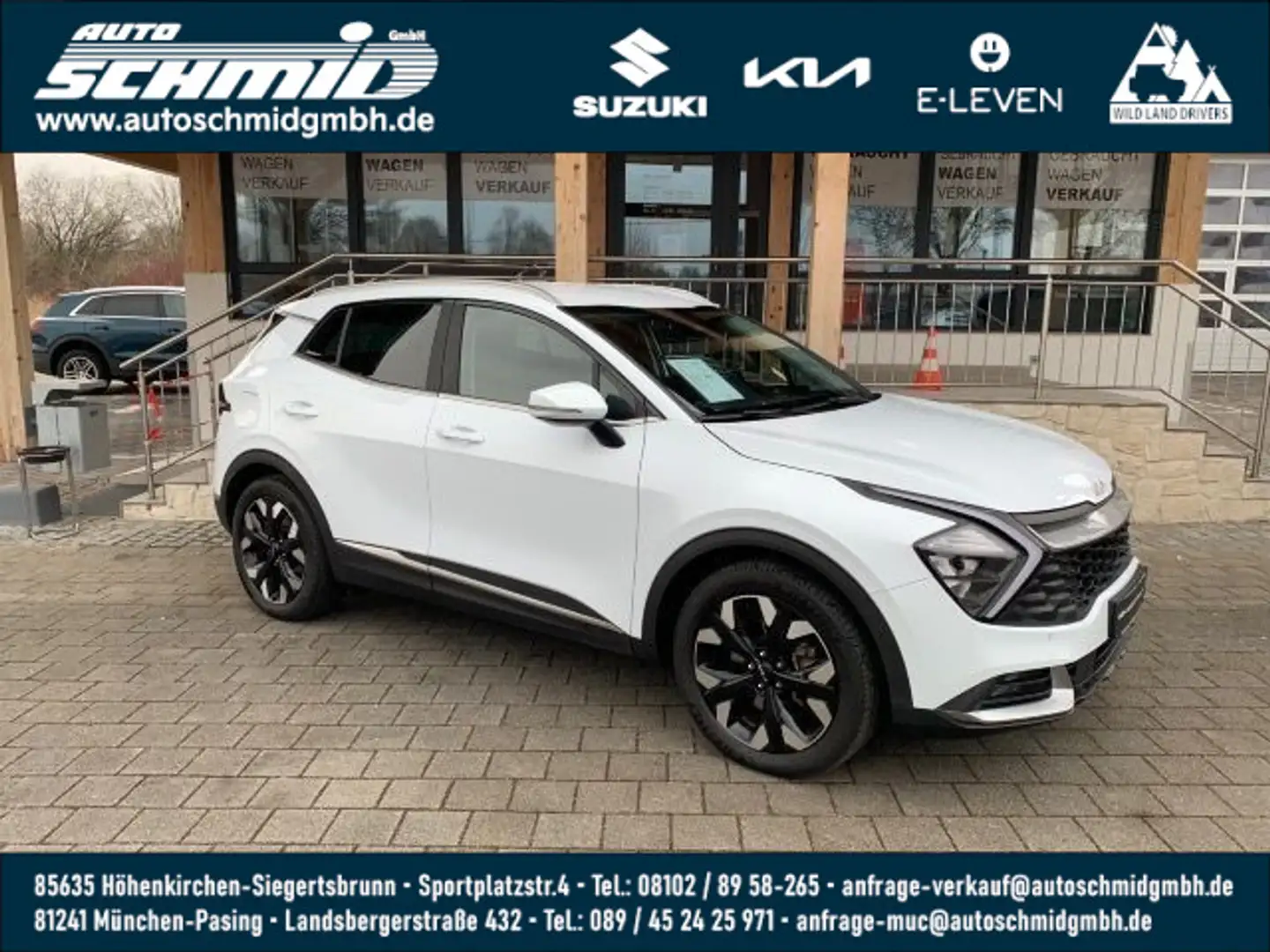 Kia Sportage SPORTAGE 1.6T PHEV KOMFORT-PAKET White - 1