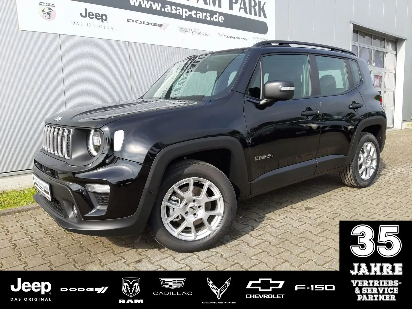 Jeep Renegade Altitude 1,5 MHEV/Tech.-Paket/Winter.-P Schwarz - 1