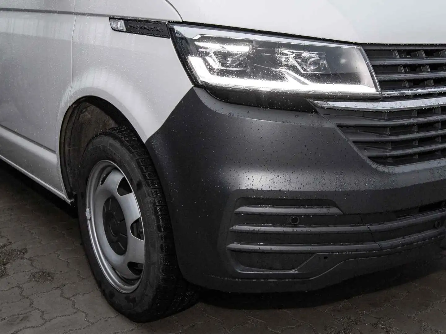 Volkswagen T6 Transporter 2.0 TDI LKW Zul.+RüKam+Klima Blanc - 2