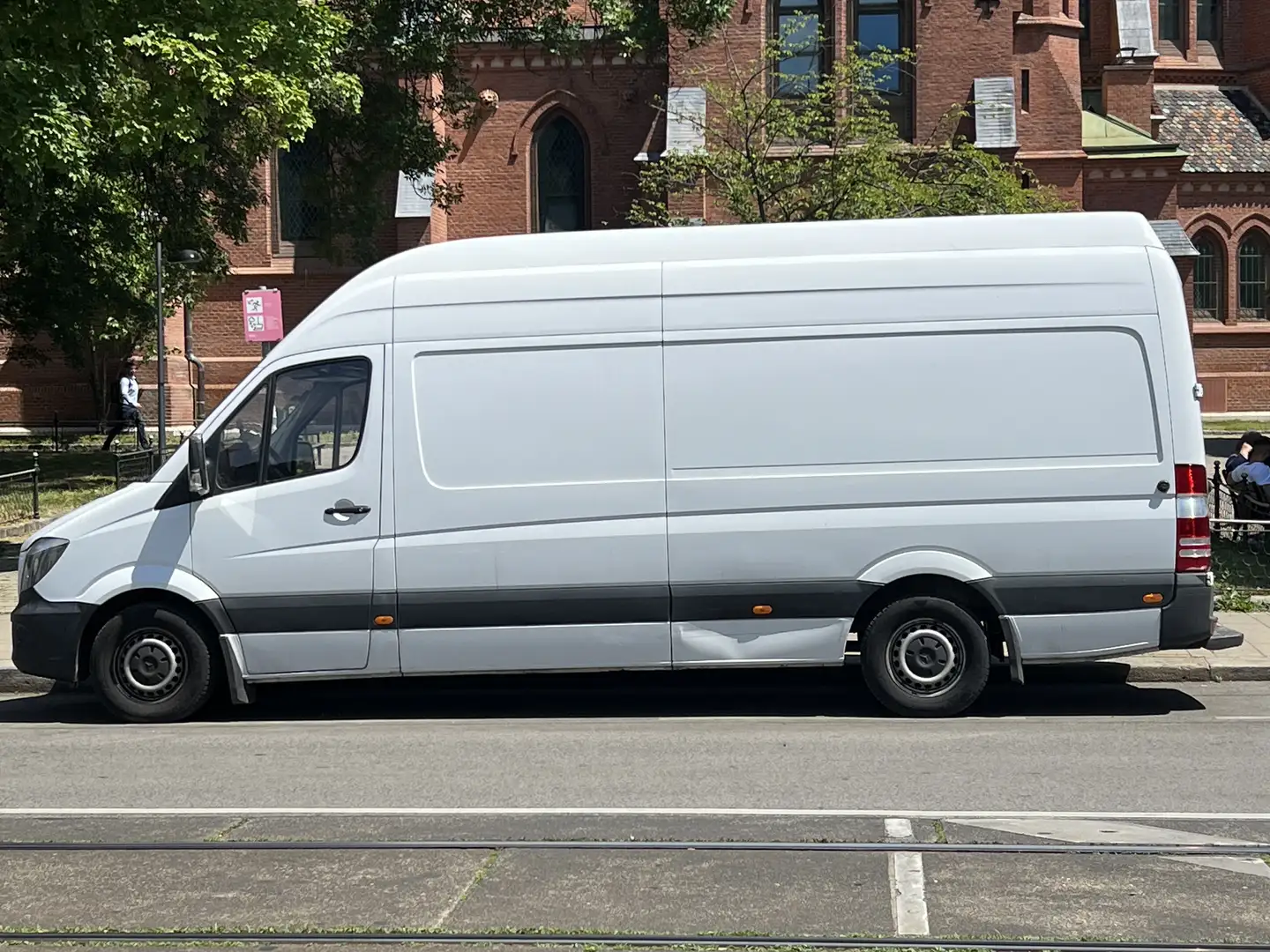 Mercedes-Benz Sprinter 314 CDI L4H3 extra lang extra hoch MwSt. ausweisba Weiß - 1