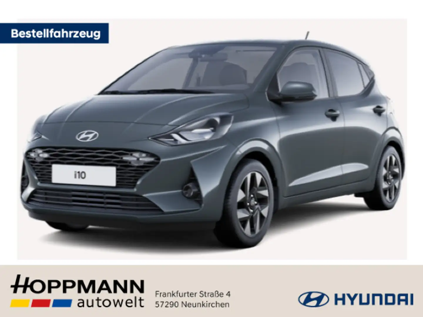 Hyundai i10 Trend 58 kW (79 PS) *INKL. KOMFORT-PAKET* Gris - 1