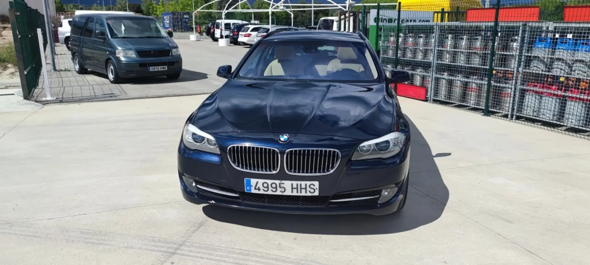 BMW 525 525dA Touring xDrive Bleu - 2
