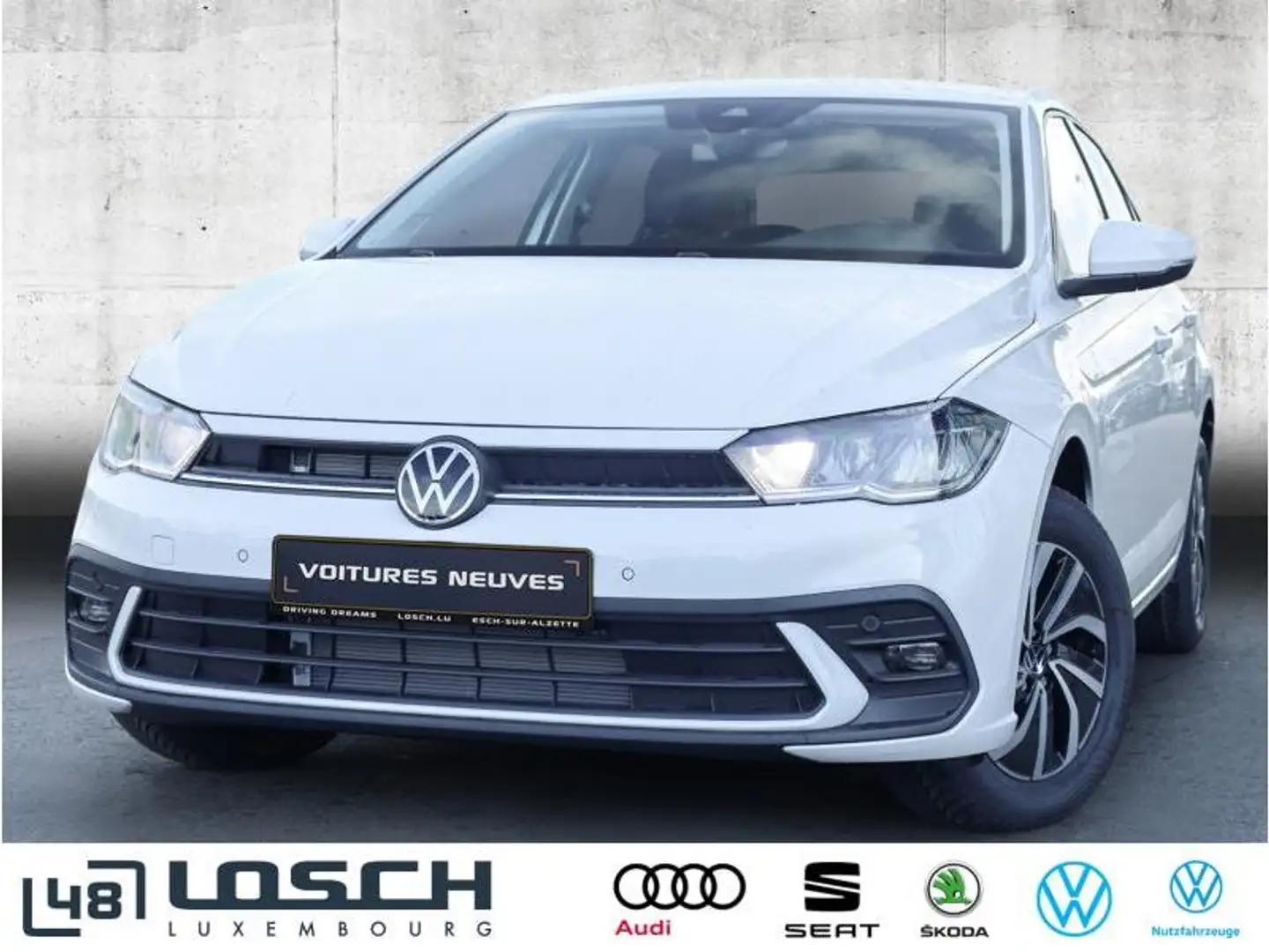 Volkswagen Polo Life Blanc - 1