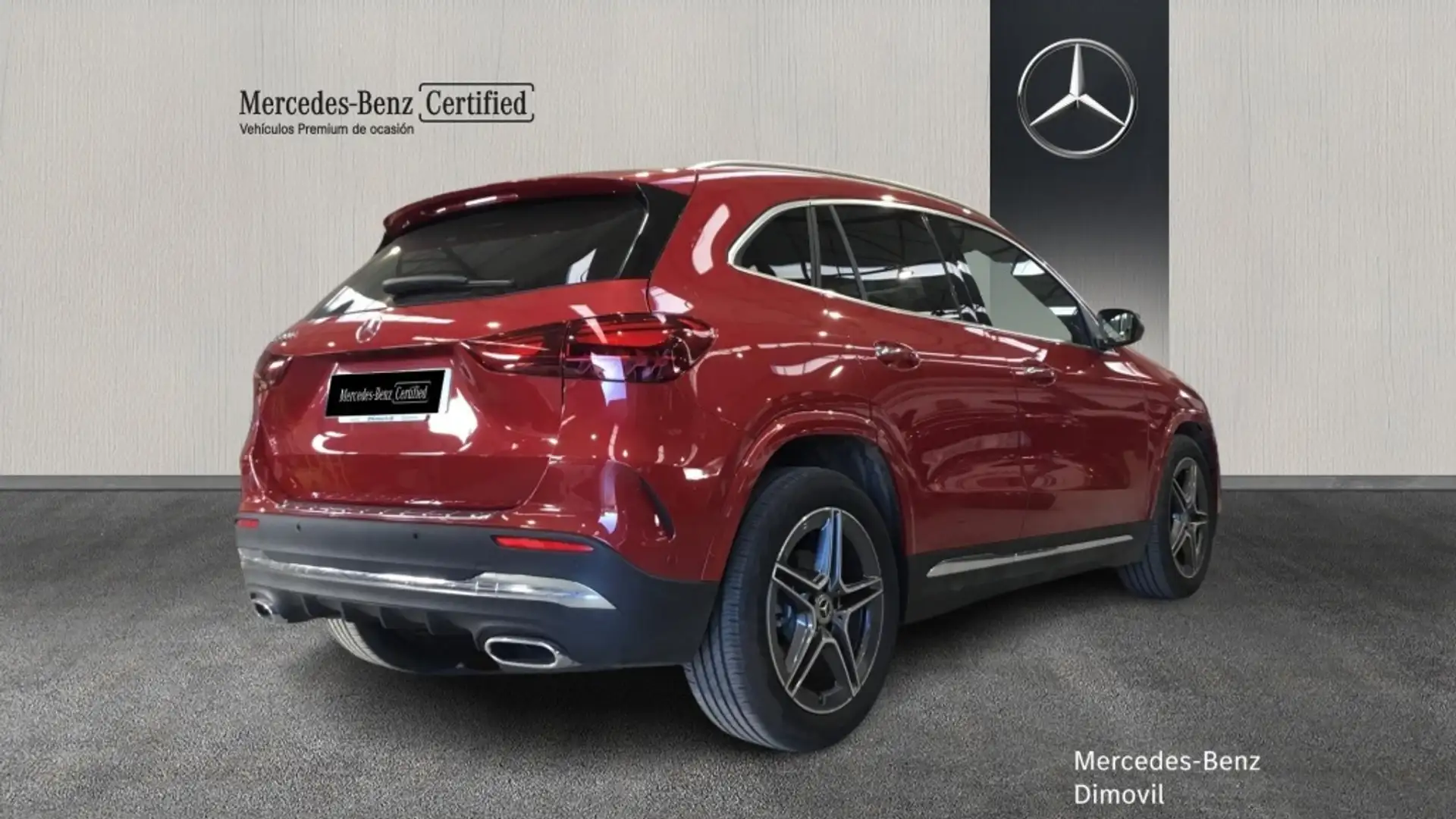 Mercedes-Benz GLA 200 GLA-CLASS D Rojo - 2