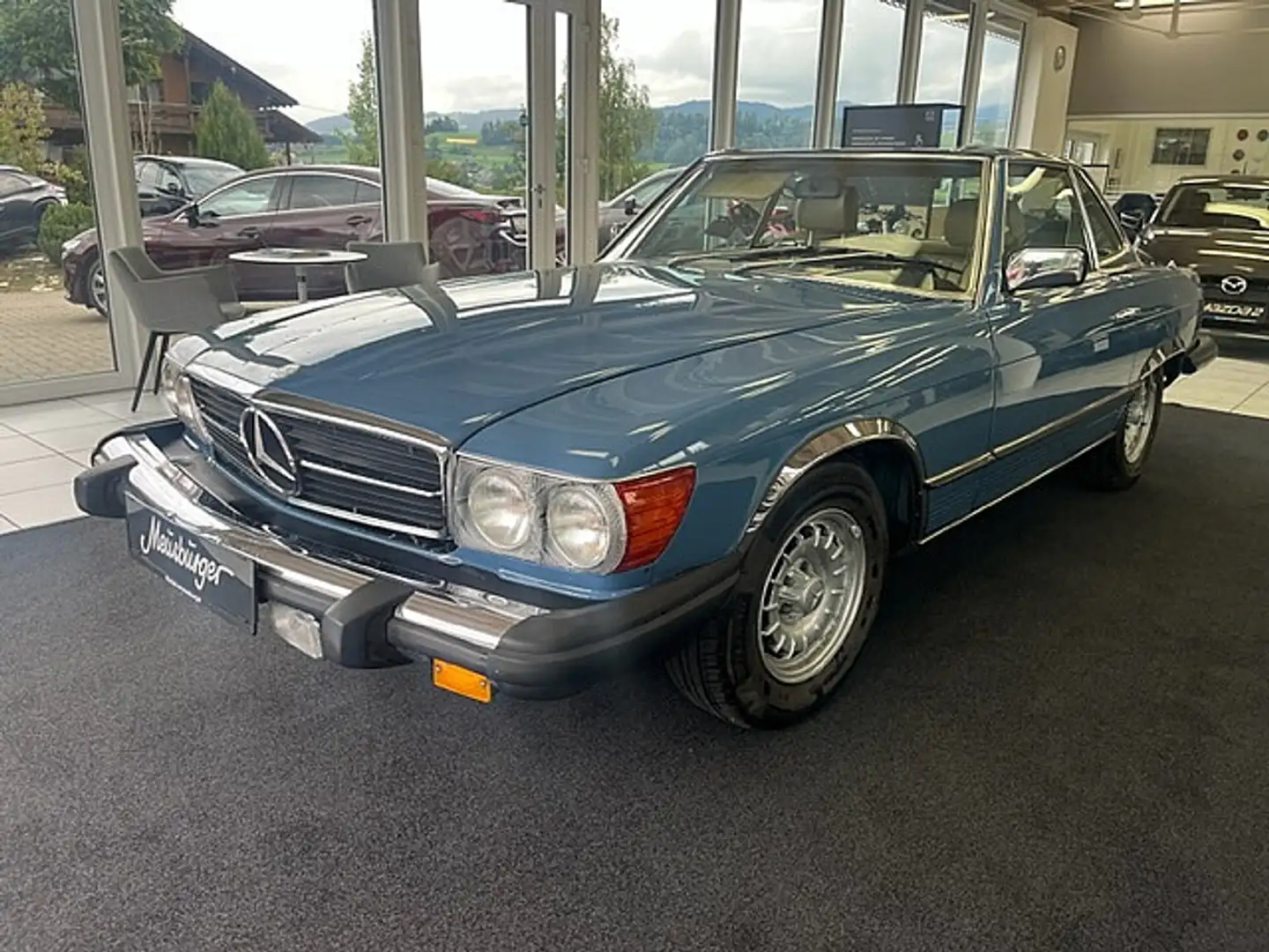 Mercedes-Benz SL 380 /107 Blau - 1