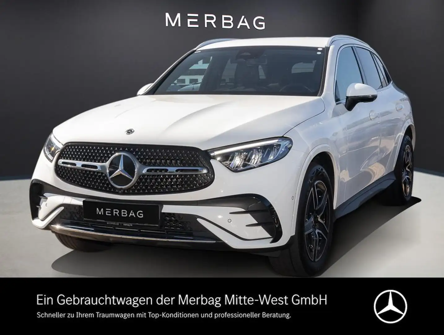 Mercedes-Benz GLC 300 de 4MATIC AHK LED Navi SHZ 360 Kam. LM Weiß - 1