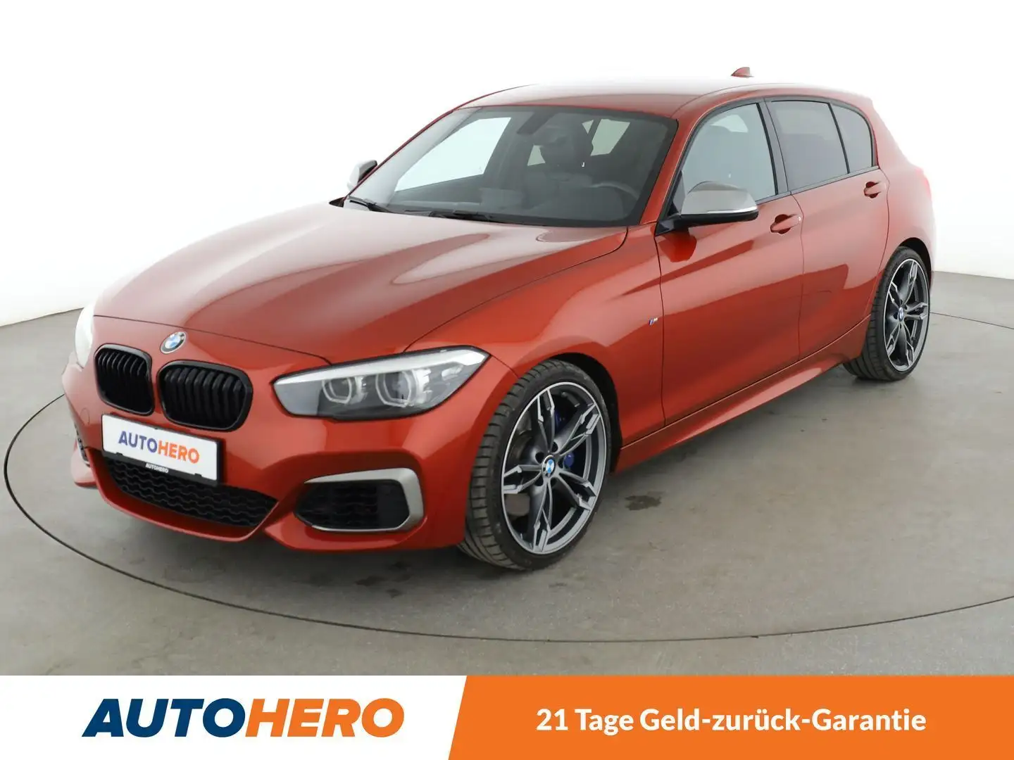 BMW 140 M140i Special Edition Aut.*NAVI*LED*TEMPO*PDC* Orange - 1