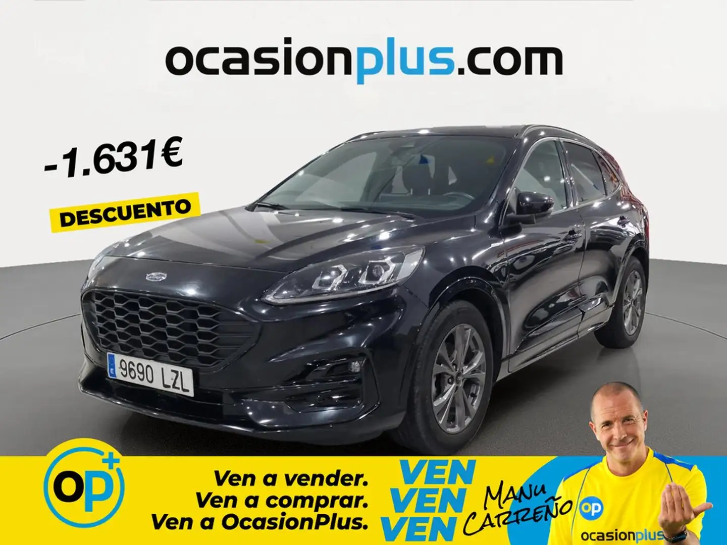 Ford Kuga 1.5 EcoBlue ST-Line FWD 120 Negro - 1